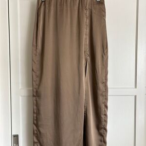 a new day Women's Tan Midi Skirt